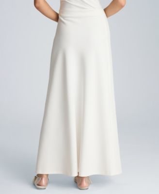 macy's white maxi dress White Maxi