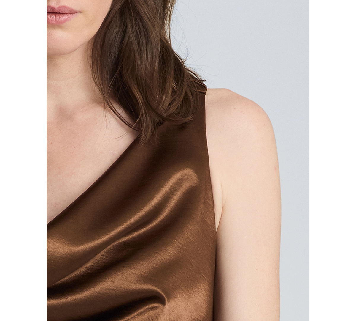 Kenneth Cole Women's Cowl Neck Mini Dress