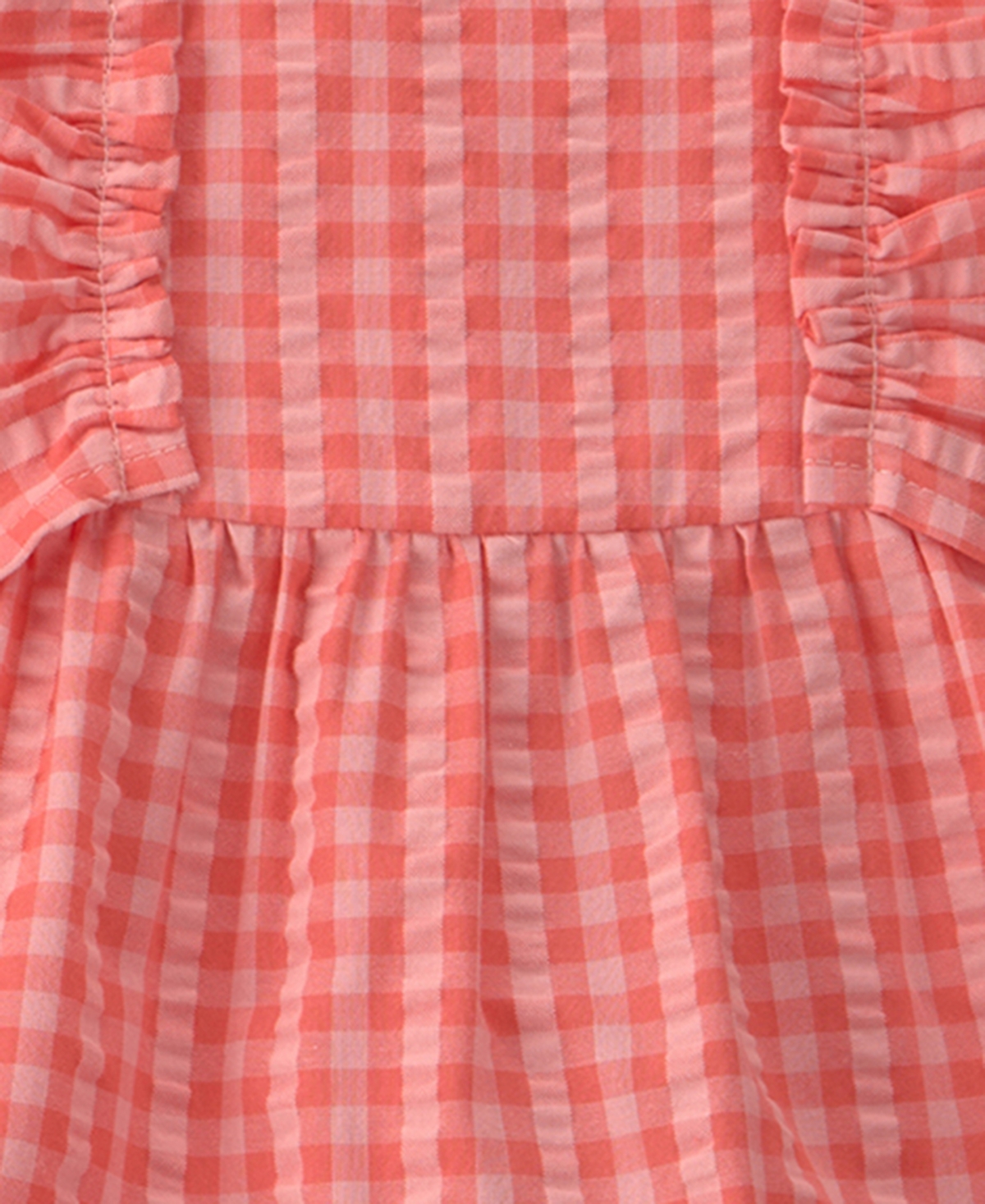 Carter's Baby Girls' Gingham Top, Diaper Cover and Headband, 3-Piece Set