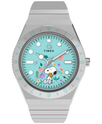 Women's Quartz Analog Silver-Tone Stainless Steel Watch 36mm