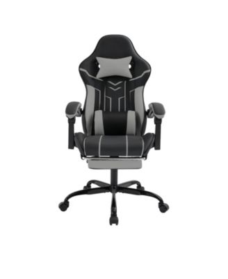  Massage Gaming Chair with Footrest ,Ergonomic Office Chair