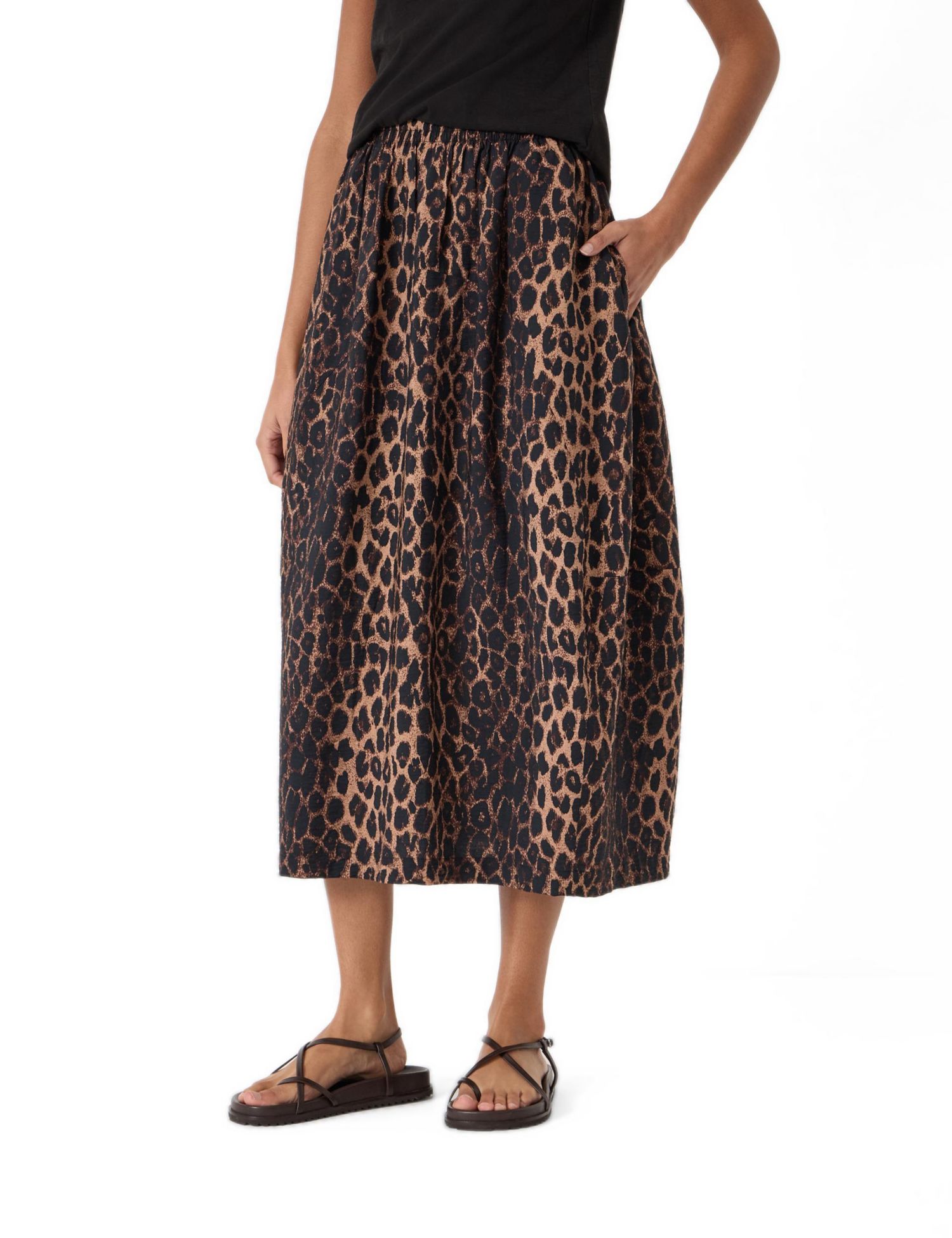 Women's Liddie Air Flow Barrel Midi Skirt