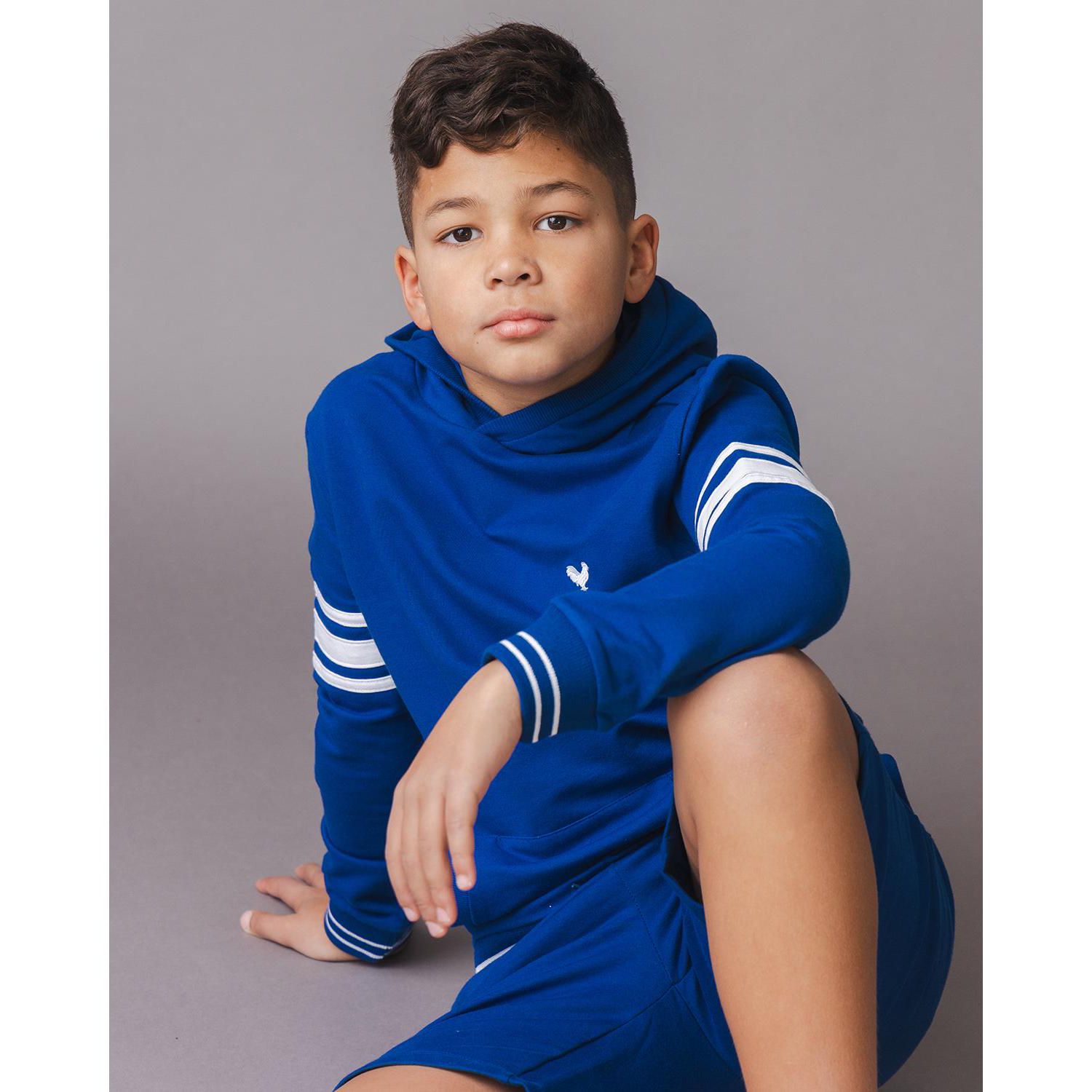 Hope and Henry Little and Big Boy's Organic French Terry Kanga Hoodie