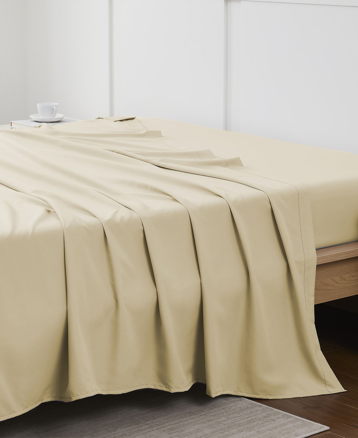 Sweet Home Collection Supreme 1500-Thread Count Microfiber Flat Top Sheet