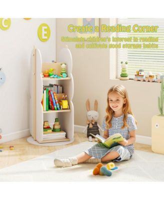 3-in-1 Kids Art Table and Chair with Storage and Reversible Whiteboard