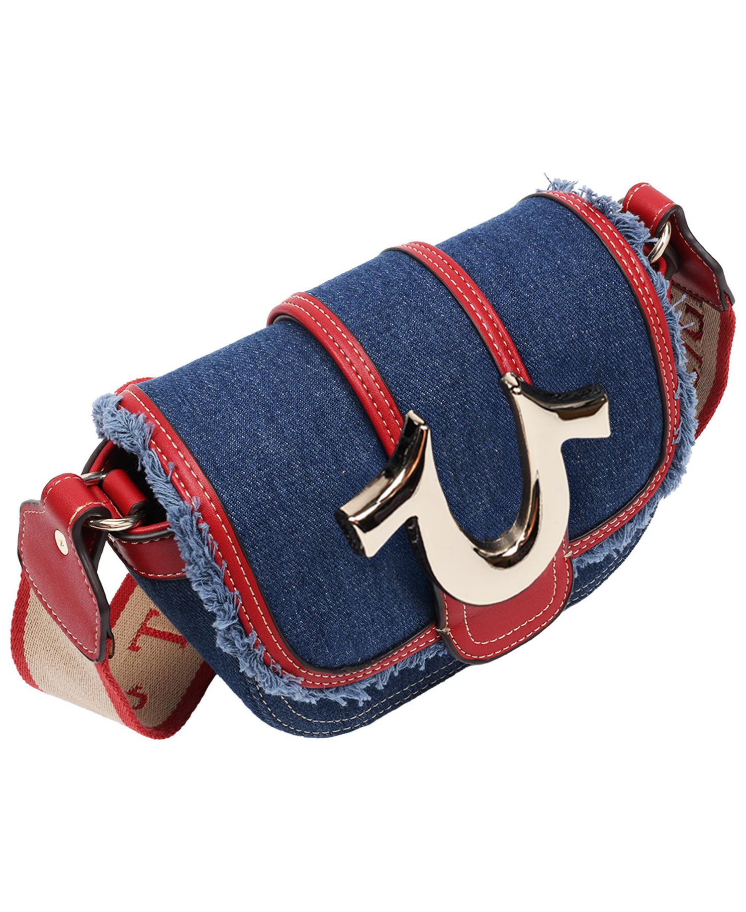 Women's Asher Frayed Edge Mini Flap Crossbody