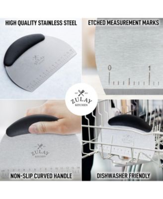 Multi-purpose Bench Scraper And Chopper - Round