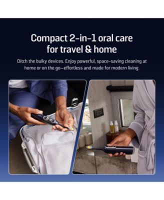 NEOS II - Electric Toothbrush with Water Flosser, Sonic Electric Toothbrush for Adults, Cordless Water Flosser for Travel