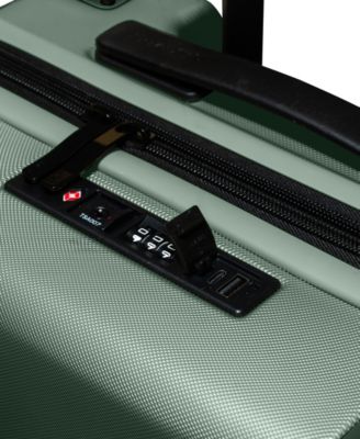 3-Piece Earth Hardside Luggage Set with USB