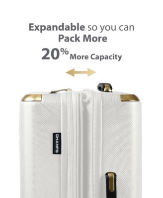 3-Piece Luxe II Collection Hardside Luggage Set