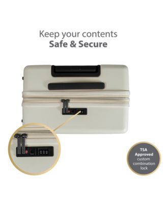 3-Piece Vintage Muse Collection Hardside Luggage Set