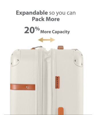 2-Pc. Vintage Hardside Luggage Set