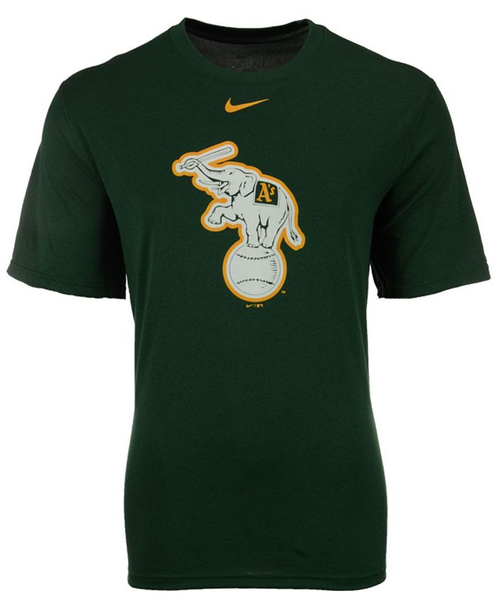 Nike Men's Oakland Athletics BP Logo Legend T-Shirt & Reviews - Sports ...