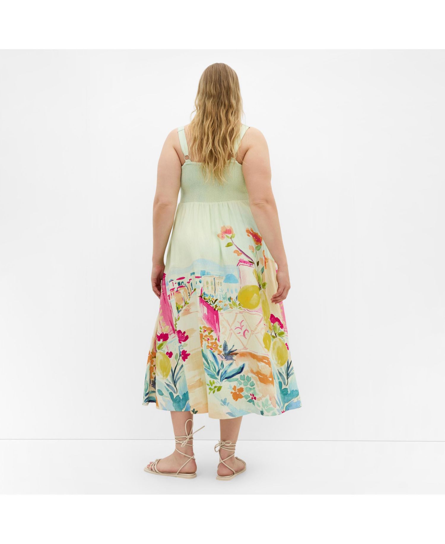 Women's Sorrento Print Maxi Dress