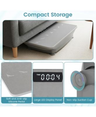 Vibration Plate Exercise Machine with Gravity Sensor for Home