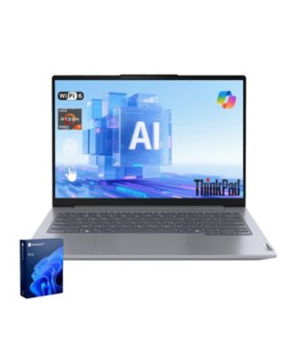 ThinkBook 14 14" Traditional Laptop AMD Ryzen 7 16GB RAM AMD Radeon Graphics 512GB SSD Storage Windows 11 Pro 60Hz