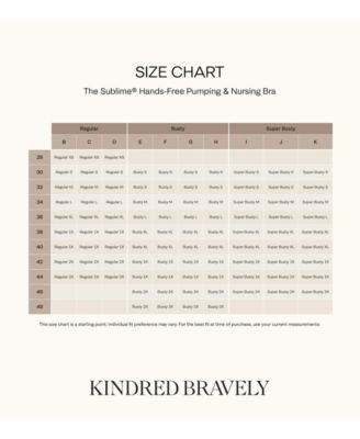 Maternity Sublime Hands-Free Pumping & Nursing Bra - Fits 30B-36D