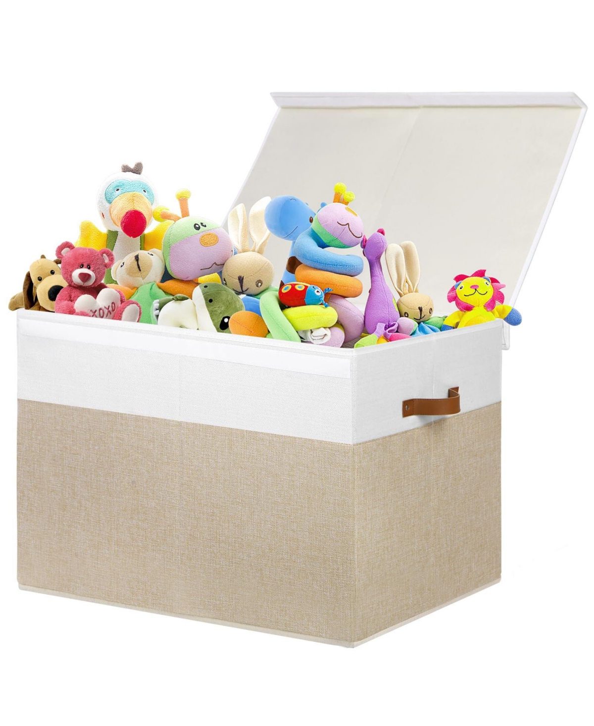 Gnuadz Storage Box With Lid Sturdy Toys Chest Organizer Dividers Closet Bedroom Playroom