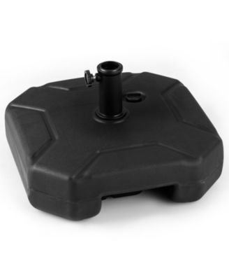 17 in Heavy-Duty Fillable Patio Umbrella Base, Up to 88 lbs
