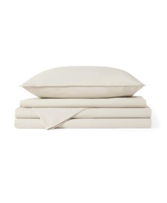 Vintage Washed Cotton 4-Piece Sheet Set, King