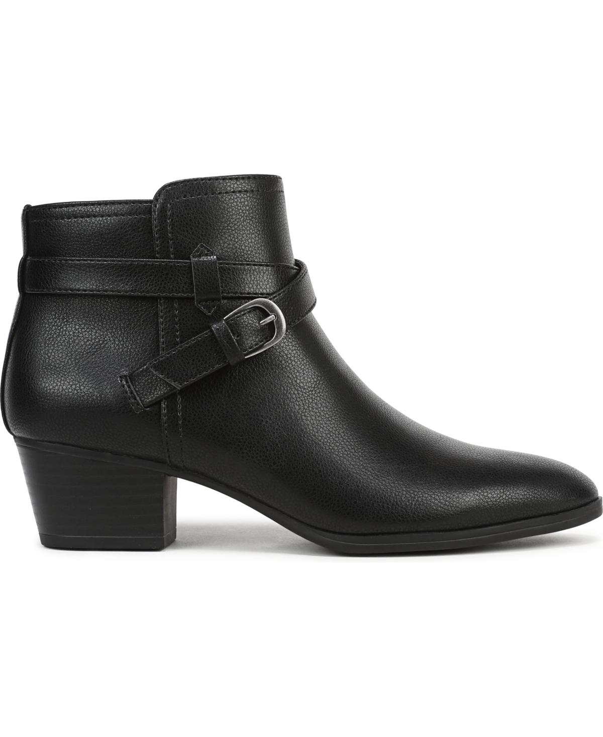 LifeStride Women's Oaklyn Zip Short Pointed Toe Booties