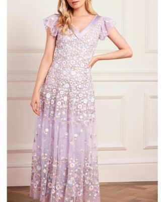 green emerald velvet dress Amazon.com: MarryUP Womens V Neck Semi Formal Ruffle Short Sleeve A Line  Flared Hide Belly Fat Dress Wedding Guest Dresses for Women Purple Stripe M  : Clothing, Shoes & Jewelry