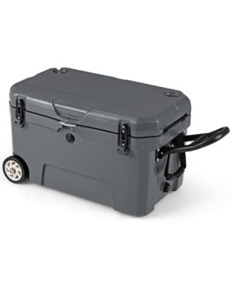 52-Quart Portable Hard Cooler with 6-Day Ice Retention, Heavy-Duty Wheels and Extended Handle