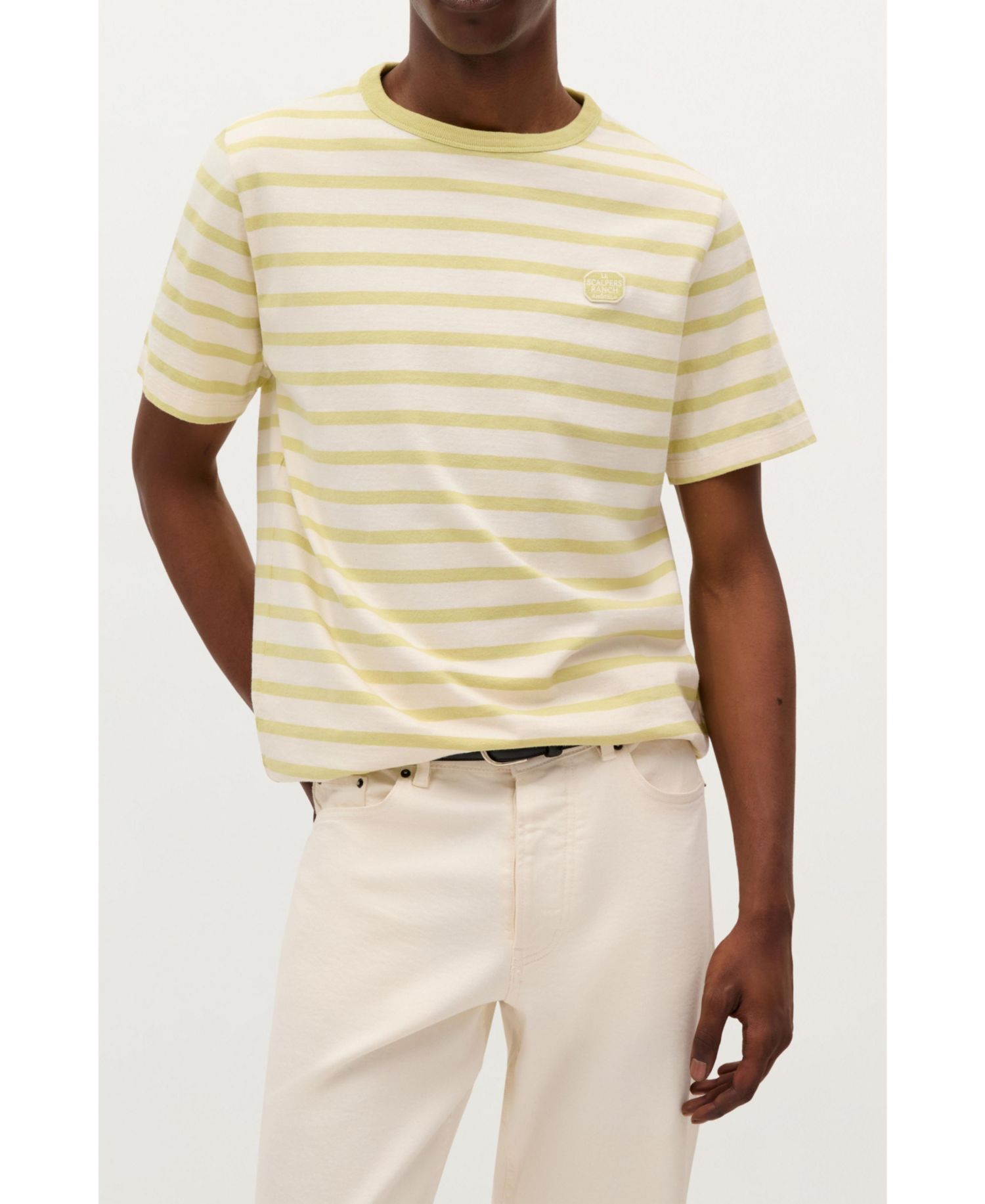 Men's Stripes Patch Tee