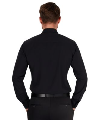 Men's Slim-Fit Performance Solid Dress Shirt