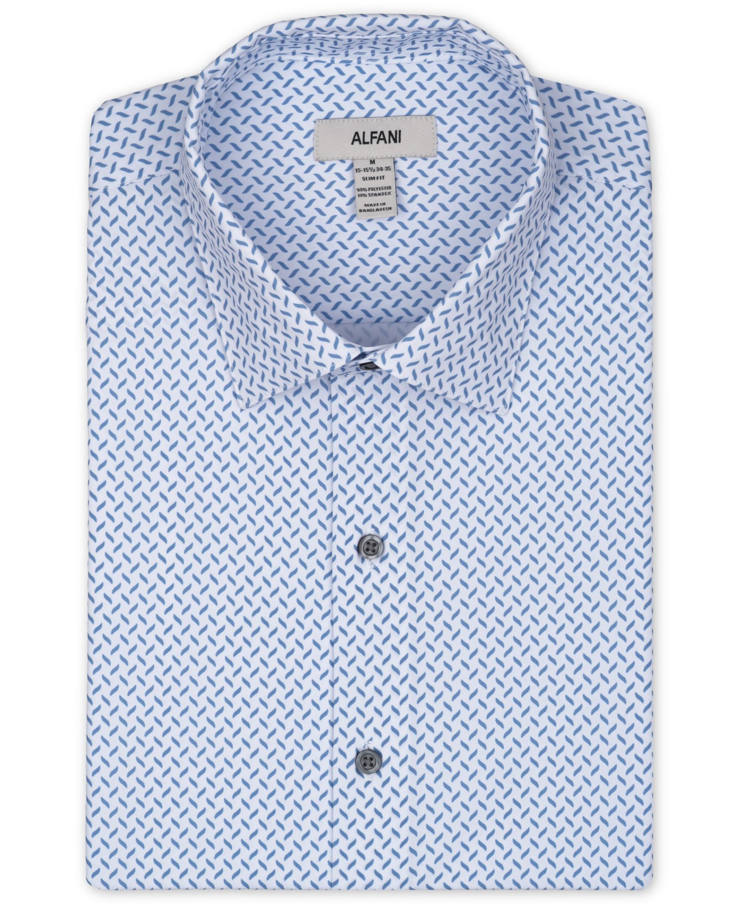 Men's Collared Slim-Fit Shirt