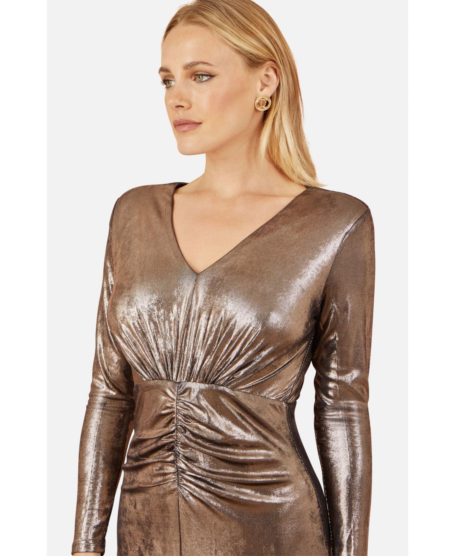 Women's Long Sleeves With Maxi Dress