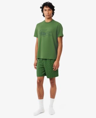 Men's Short-Sleeve T-Shirt and Pajama Shorts, 2-Piece Set