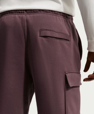  Club Men's Brushed Fleece Cargo Shorts