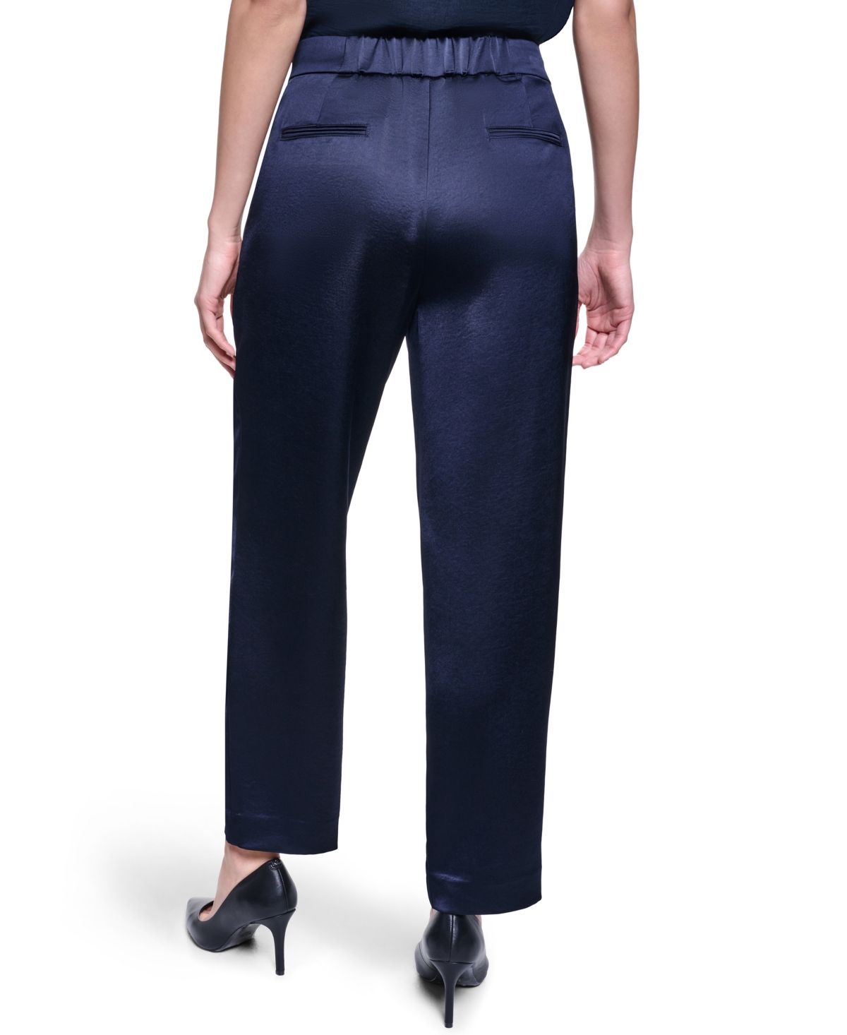 Karl Lagerfeld Paris Women's Mid-Rise Pants