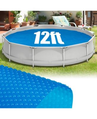 12 ft x 30 in Above Ground Pool Set with Solar Cover