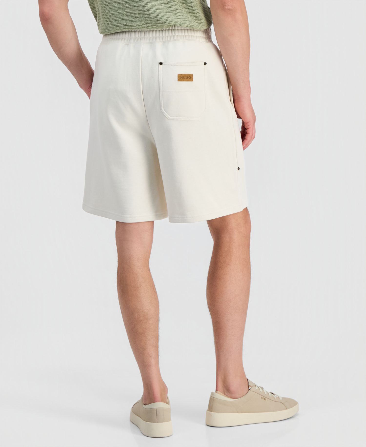 HUGO by Men's Nimdos Elastic Waistband Shorts