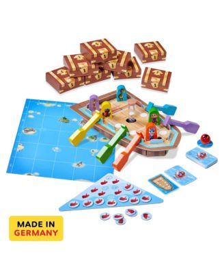 Capt'n Pepe: Treasure Ahoy - A Cooperative Pirate Board Game, Adventure and Treasure Hunt for Kids and Families, Legacy Game for Ages 6+