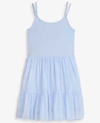 Girls' XS-XL Mesh-Skirt Athletic Dress