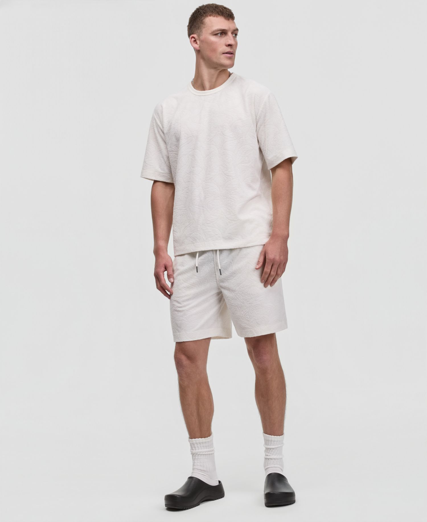 Men's Jacquard Terry T-Shirt