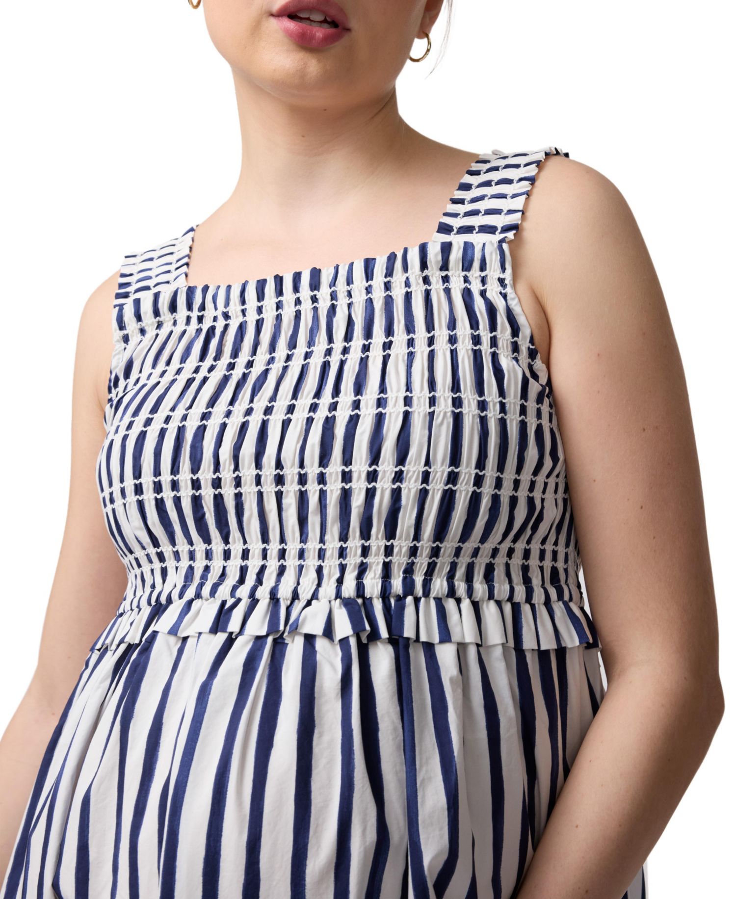 Women's Ingrid + Isabel Square Neck Smocked Maxi Dress