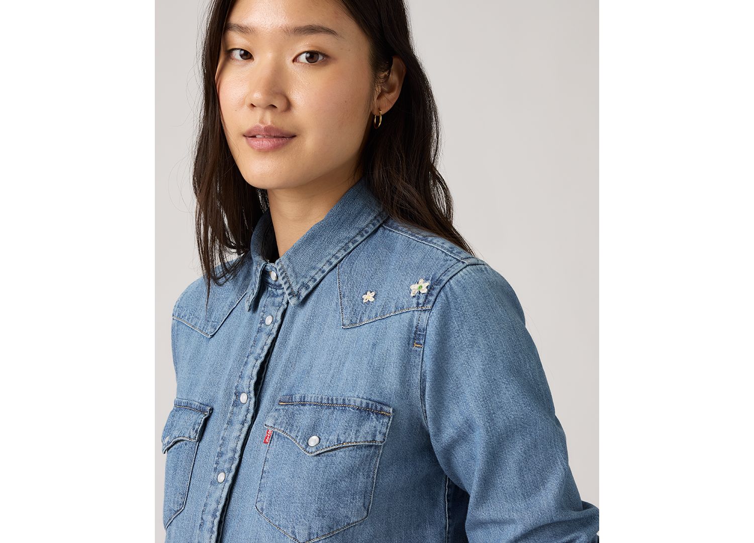 Women's The Ultimate Western Cotton Denim Shirt