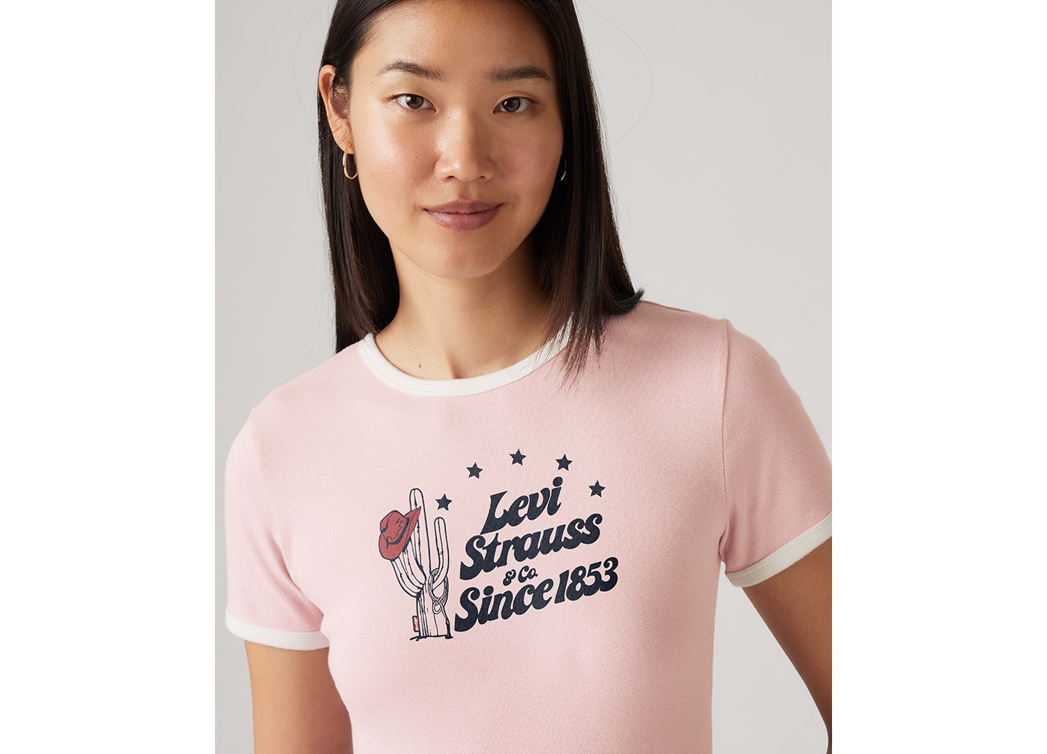 Women's Graphic Ringer Rickie T-Shirt