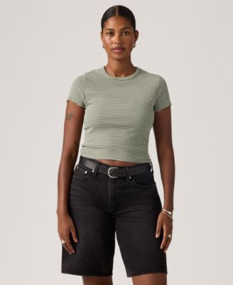 Women's Hayes Short-Sleeve Cropped Top