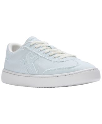 Women's The Dash Denim Frayed Round Toe Sneakers