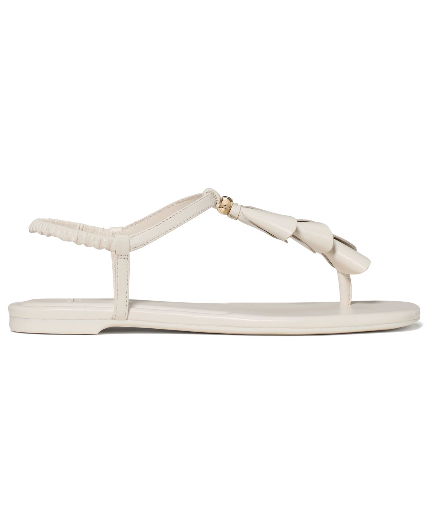 Женские сандалии kate spade new york Lily Thong Flat, цвет: Кремовый — фото 2
