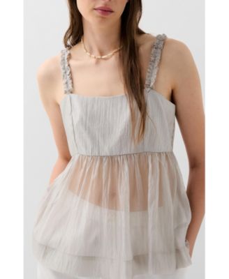 Women's Cute Gather Top