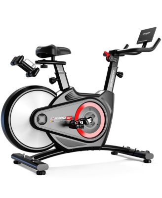 Semi-Commercial Exercise Bike, 400 lbs Capacity, Magnetic with Bluetooth (HRM-X8)