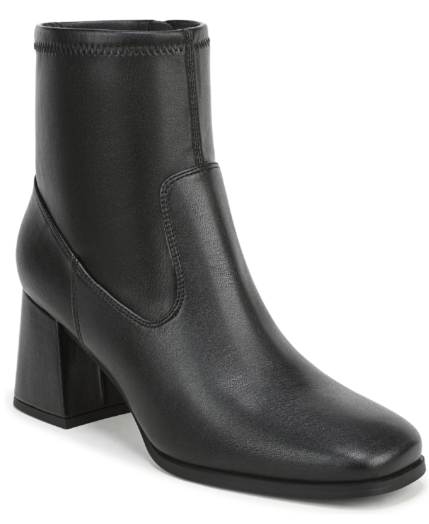 Женские ботинки LifeStride Henny Ankle Booties, цвет: Чёрная искусственная кожа — фото 1