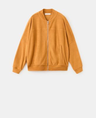 Women's Terry Cotton Cardigan Sweater