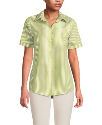 No Collar Button Down Shirt - Macy's